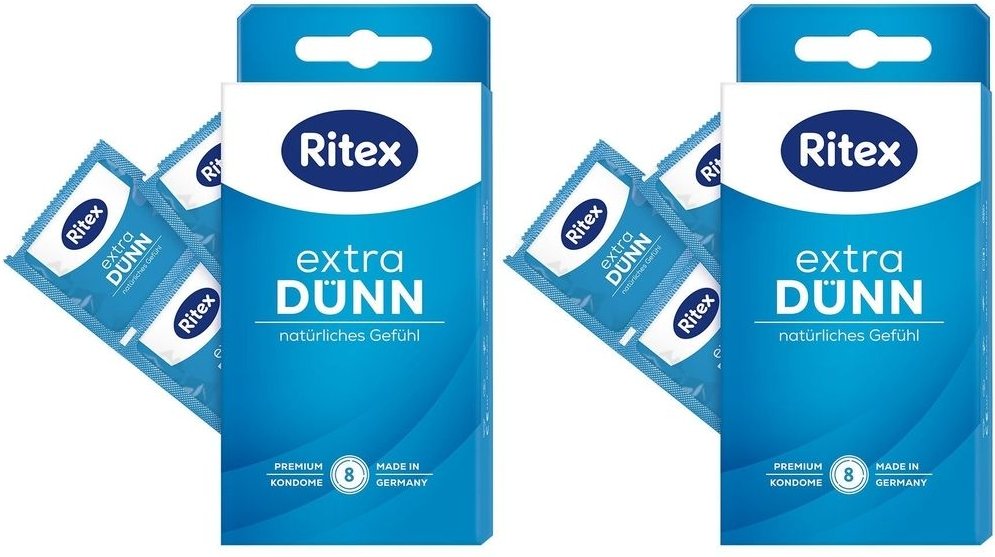 Ritex extra dünn Kondome 2x 2x8 St