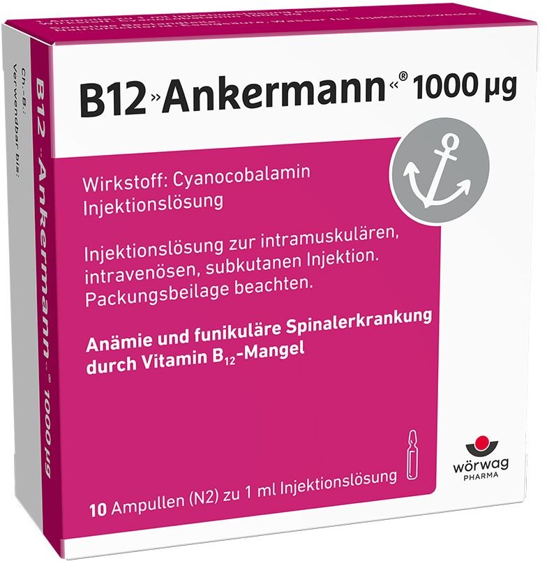 B12 Ankermann 1000 µg Vitamin B12 Injekt