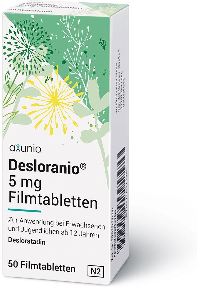 Desloranio 5 mg Filmtabletten 50 St