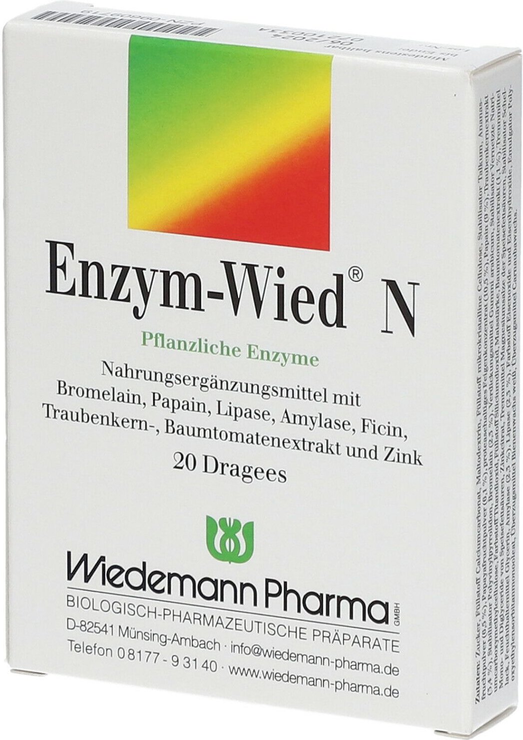 Enzym Wied N Dragees