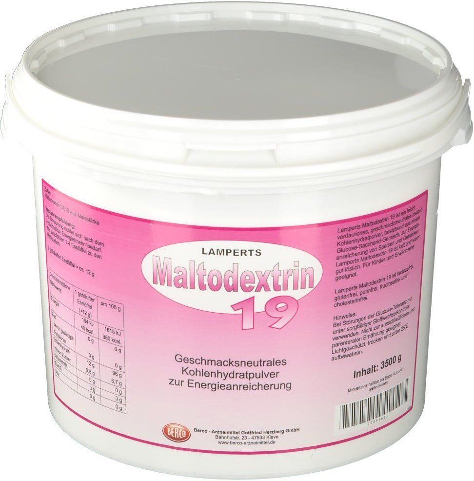 Maltodextrin 19 Lamperts Pulver 3500 g