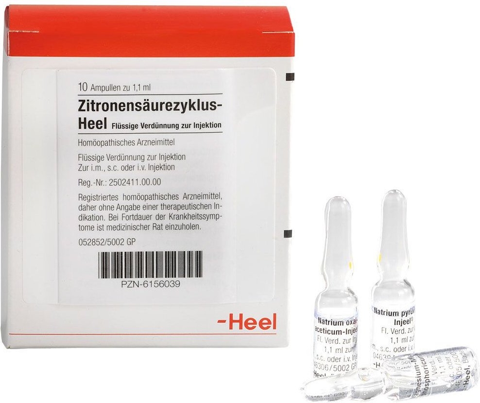 Zitronensäurezyklus Heel Ampullen 10 St