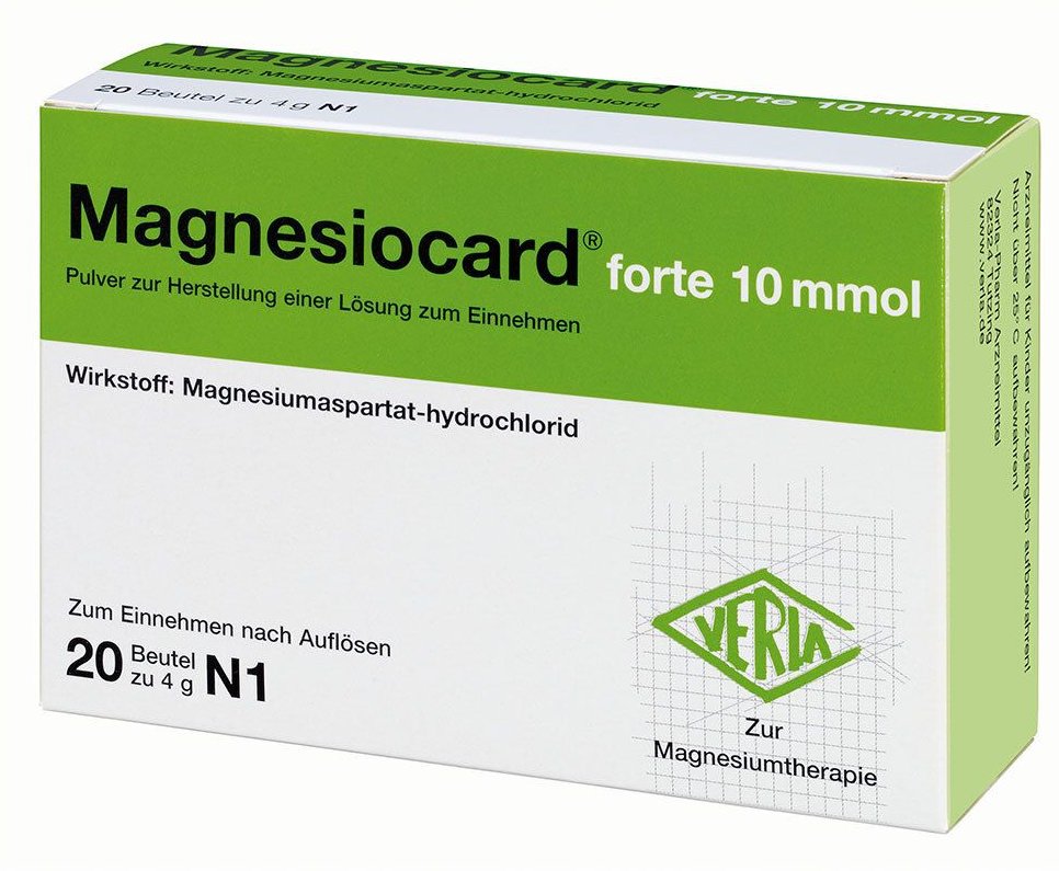 Magnesiocard forte 10 mmol P