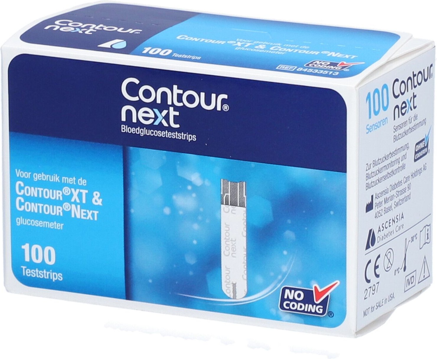 Contour Next Sensoren Teststreifen