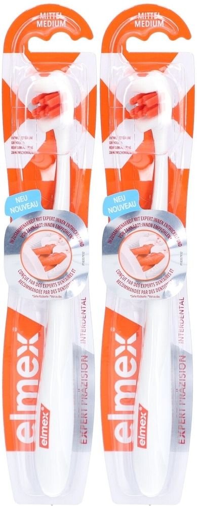 ELMEx ExP.PRAEZI Inter ZAH x2 2x1 St Zahnbürste