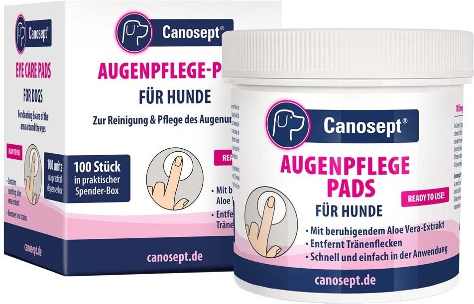 Canosept Augenpflege Pads f.Hunde 100 St