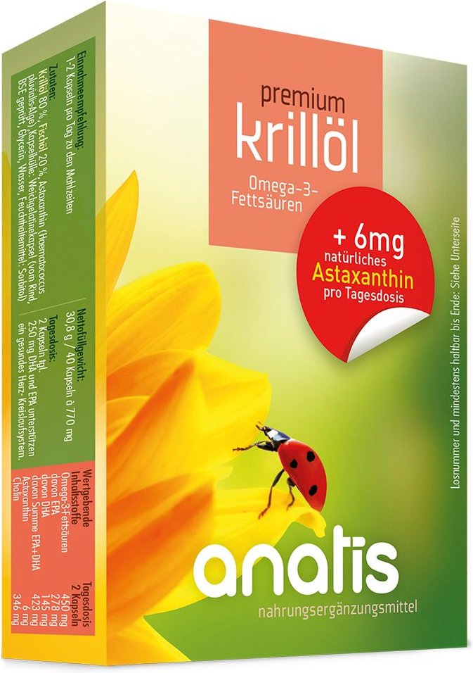 Thumbnail - Krill-Oel Prem.kps Anatis 40 St Kapseln