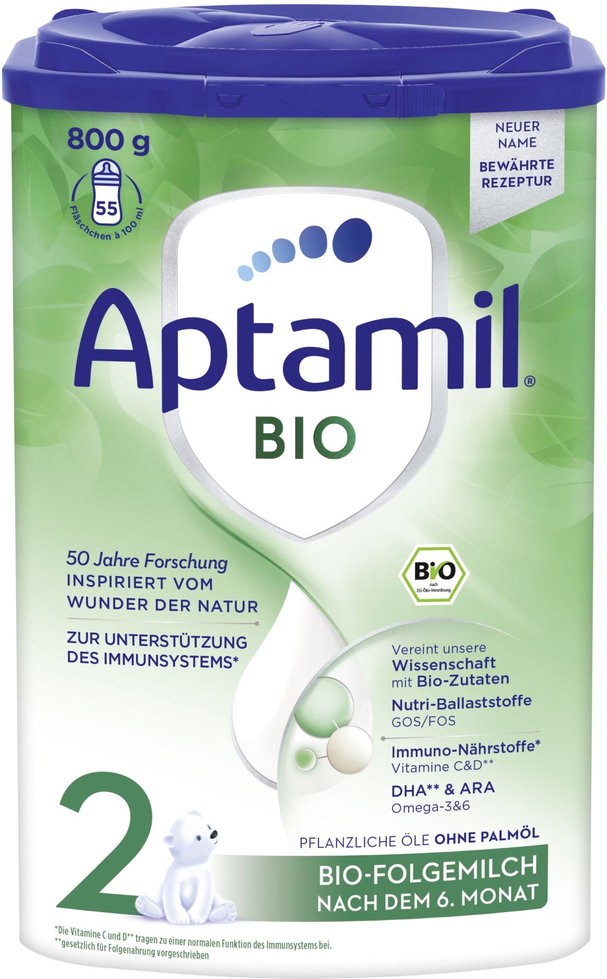 Aptamil Bio 2 Folgenahrung Pulver 800 g