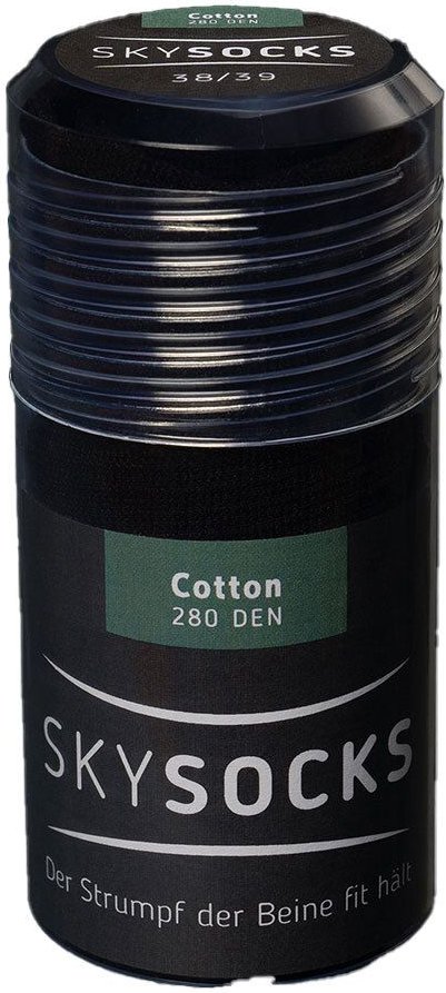 Skysocks Cotton 280den AD 38/39 black 2 St Strümpfe