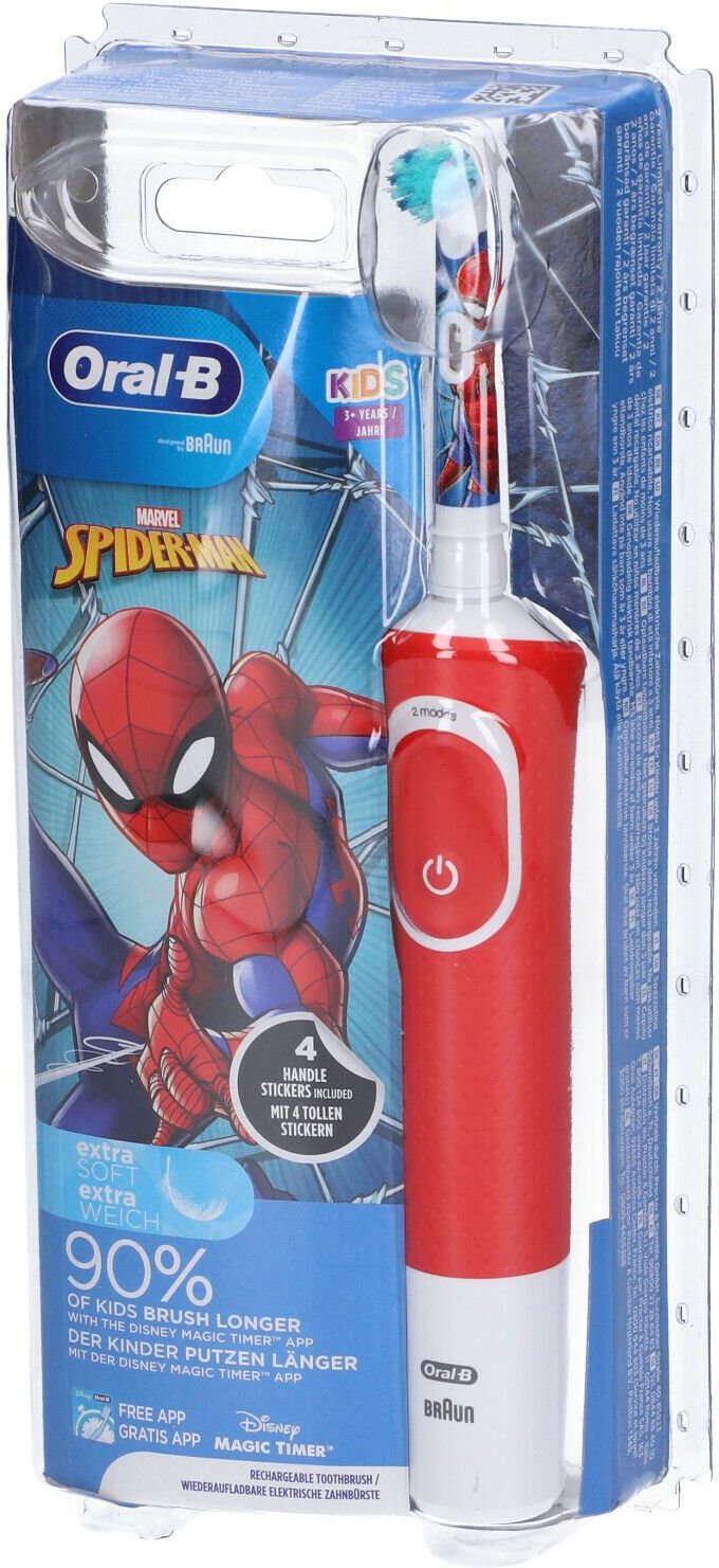 Thumbnail - Oralb Vitality Spiderman Spazz 1 St Zahnbürste