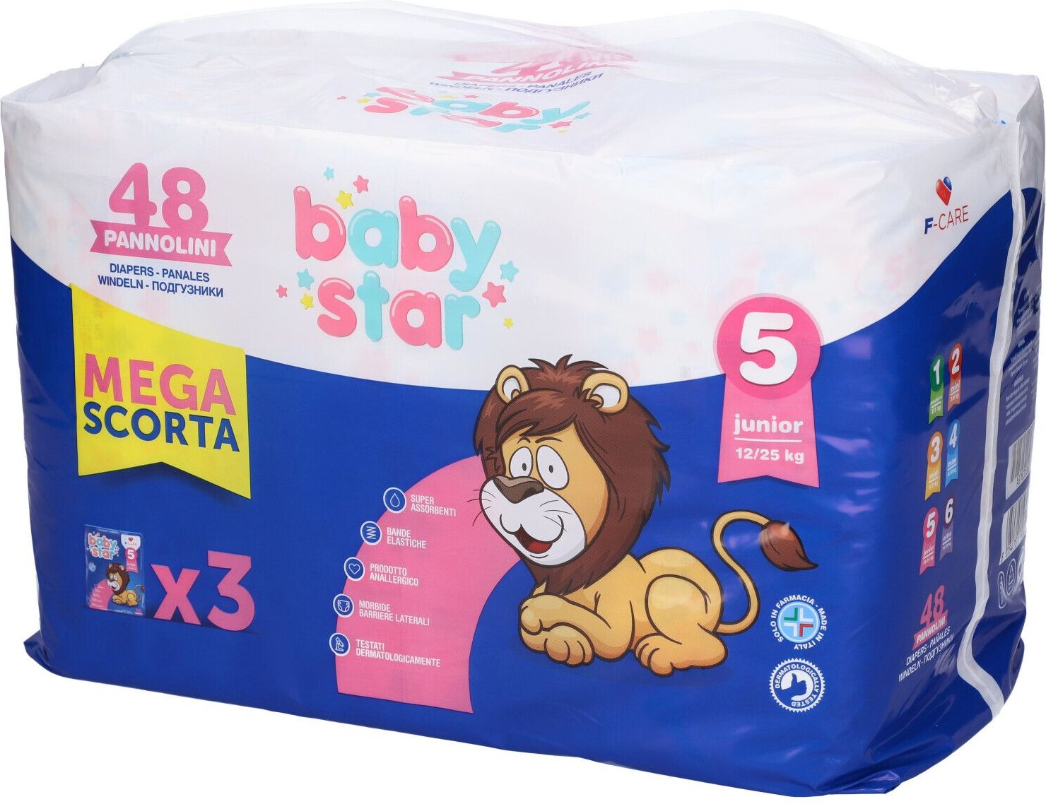 Thumbnail - Babystar Megascorta TG 5 48Pz 48 St