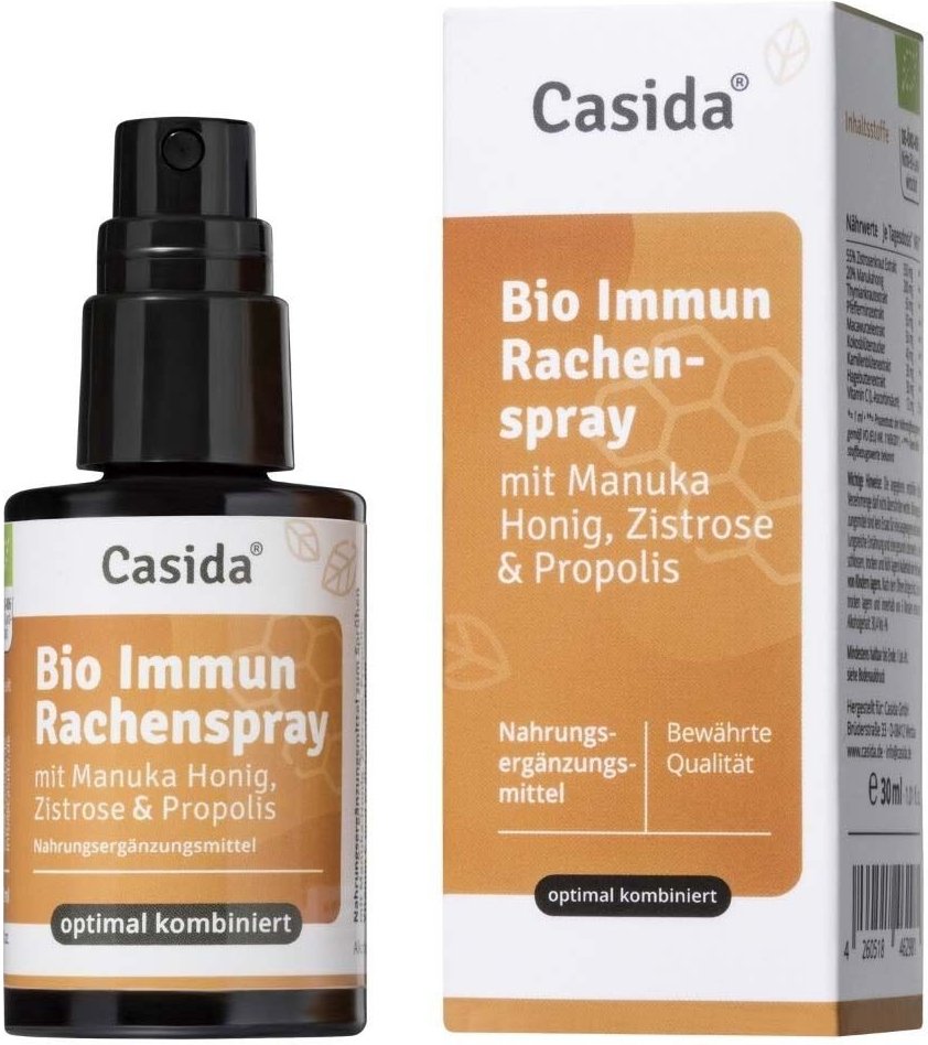 Immun Rachenspray m.Manuka+Zistrose+Propolis 30 ml Spray