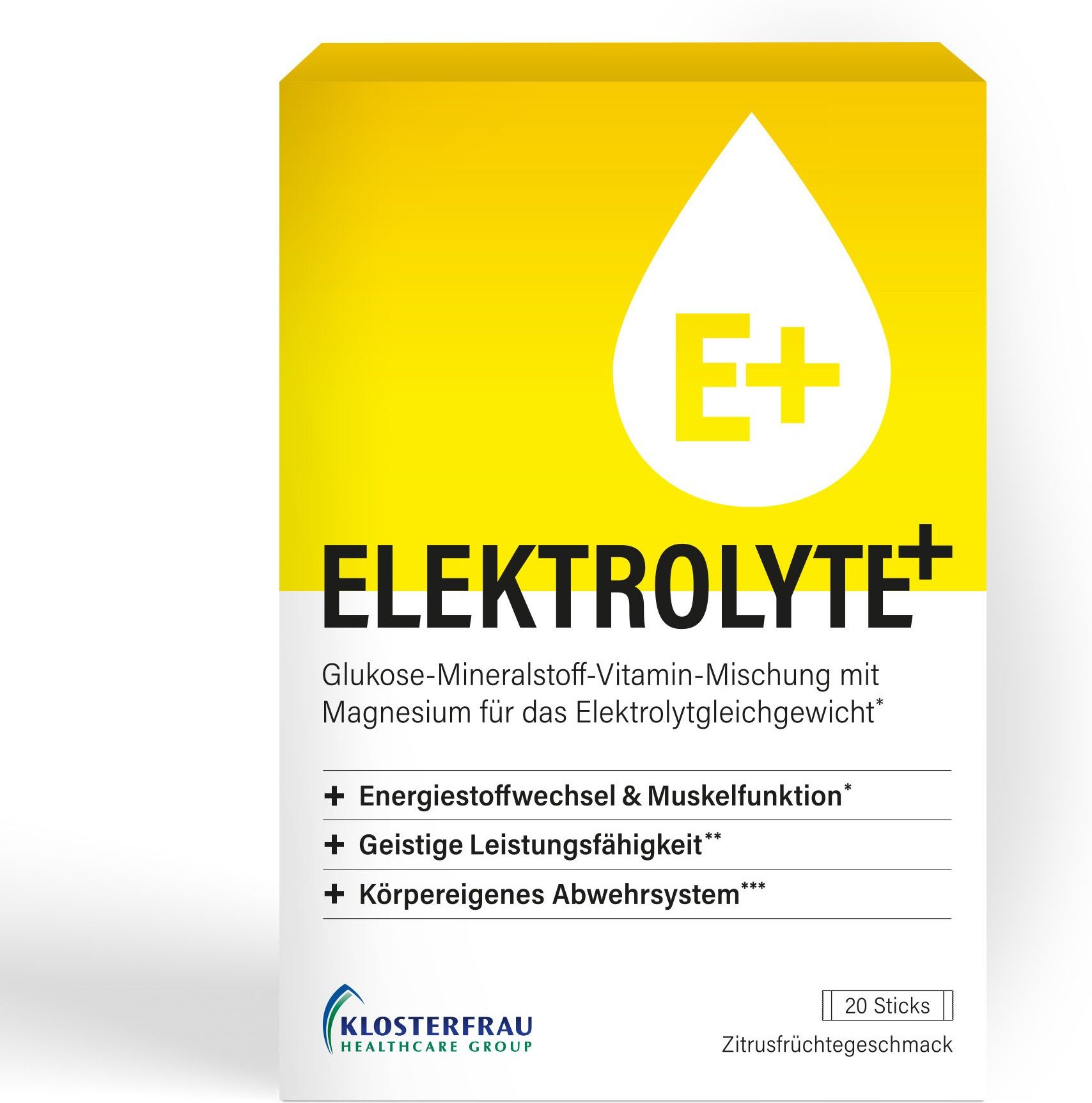 Elektrolyte+ Granulatsticks 20 St Granulat zur Herstellung einer Susp. zum Einnehmen