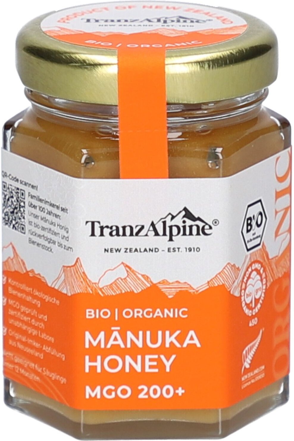 BIO Manuka Honig MGO 200+ TranzAlpine 20 g