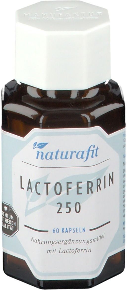 Naturafit Lactoferrin 250 mg aus Kuhmilch Kapseln