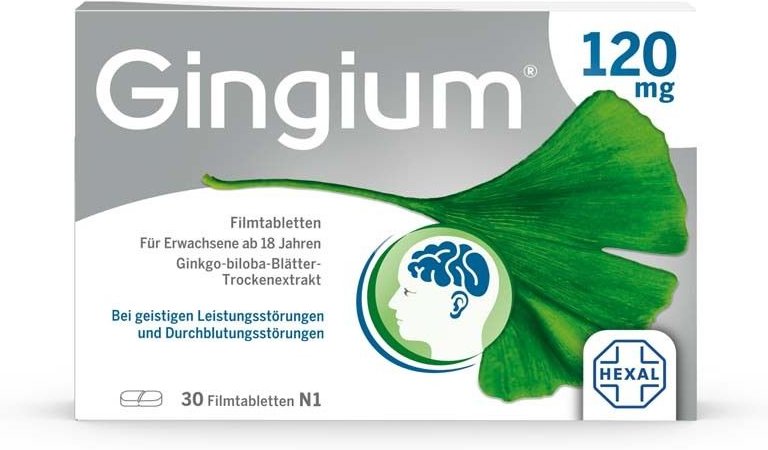 Gingium 120 mg Filmtabletten 30 St