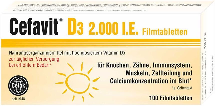 Thumbnail - Cefavit D3 2.000 I.E. Filmtabletten