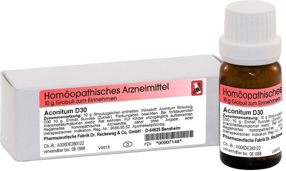 Thumbnail - Aconitum D 30 Globuli 10 g