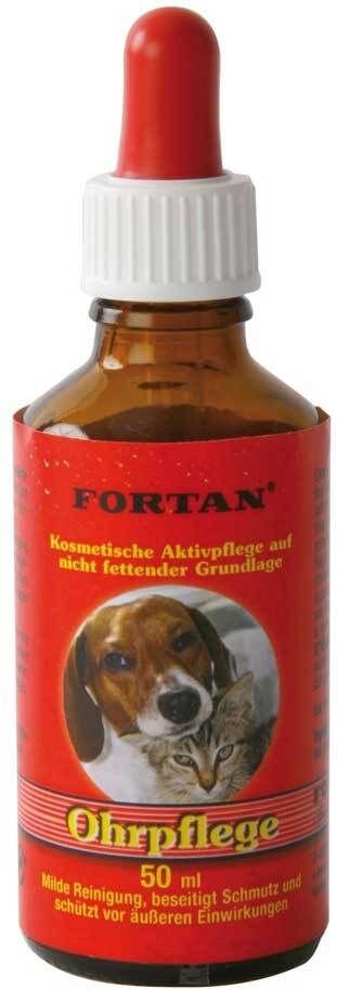 Fortan Ohrpflegemittel vet. 50 ml Flüssigkeit