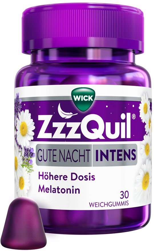 Wick ZzzQuil Intens 30 St Fruchtgummi