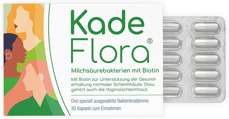 Kadeflora Milchsäurebakterien mit Biotin Kapseln 30 St