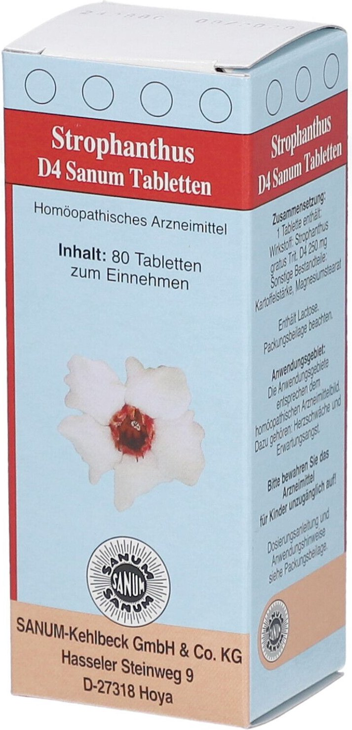 Strophanthus D 4 Sanum Tabletten