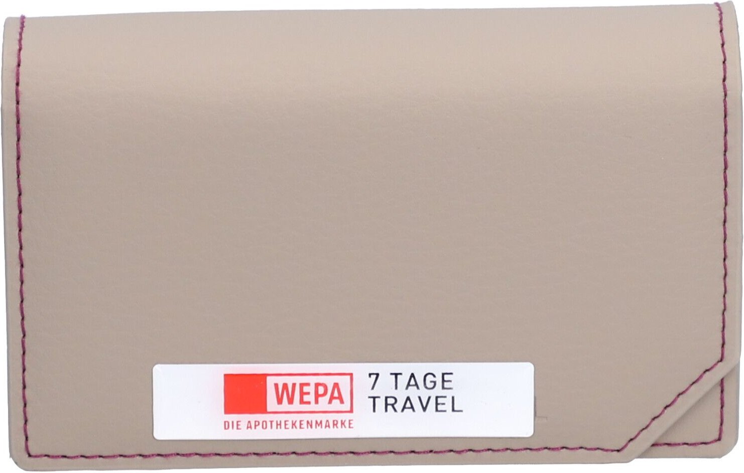Wepa 7 Tage Travel mini Wochenmagazin farbig sort. 1 St Dose