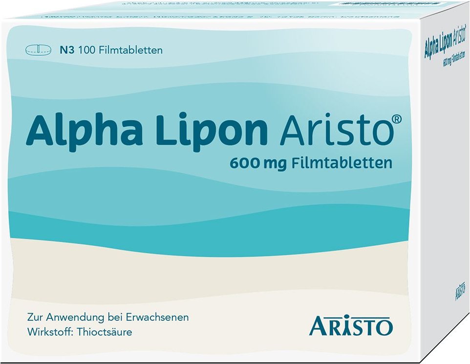 Alpha Lipon Aristo 600 mg Filmtabletten 100 St