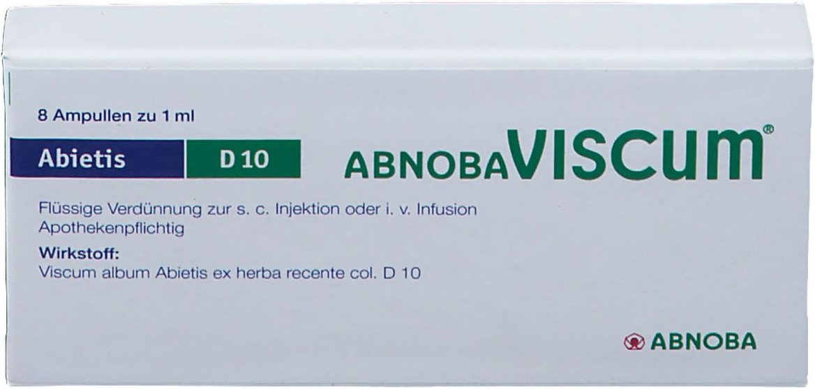 Abnobaviscum Abietis D 10 Ampullen 8 St