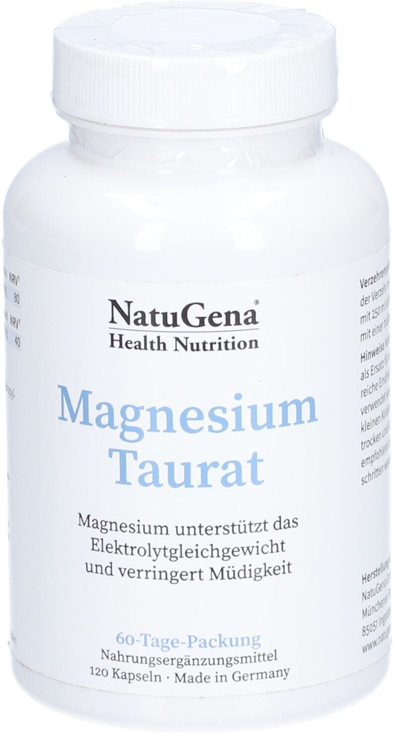 Natugena Magn Taurat KPS 120 St Kapseln