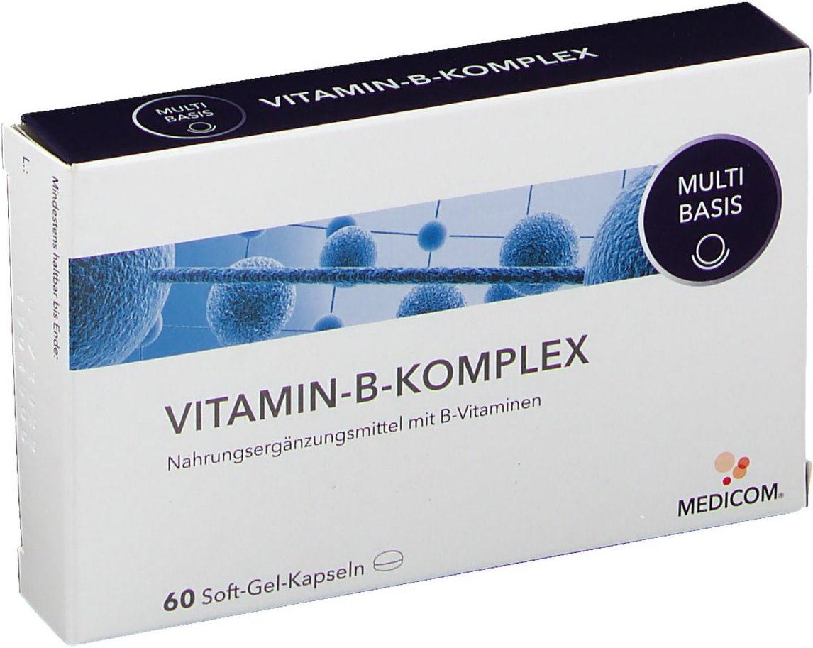 Vitamin-B-Komplex Weichkapseln
