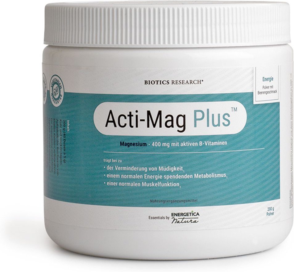 Thumbnail - Acti-Mag Plus Magnesium Pulver 200 g