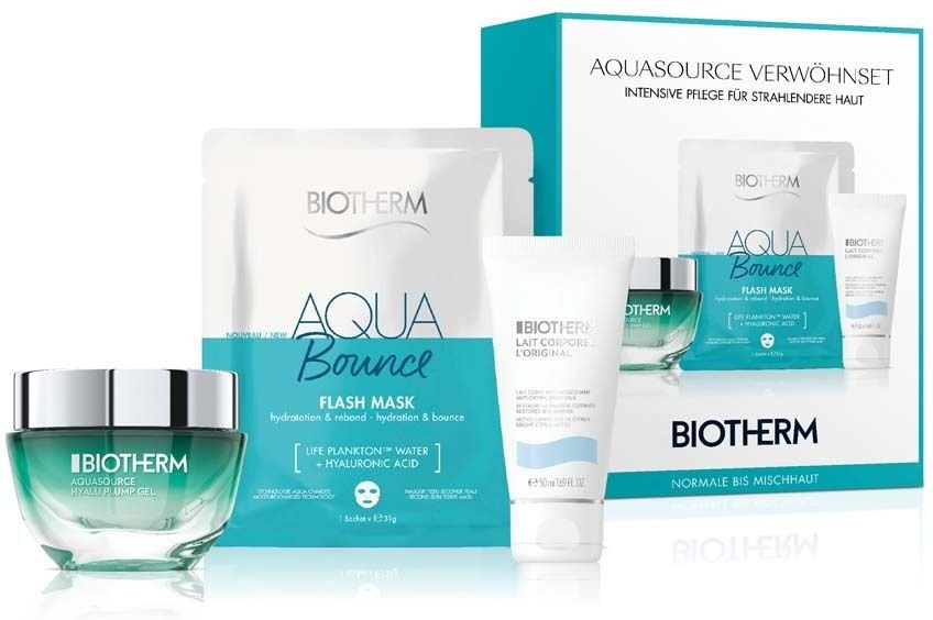 Biotherm Aquas.Hya.Pl.Spr.Set Ges.50+Tu.+Bo.50ml 1 St Kombipackung