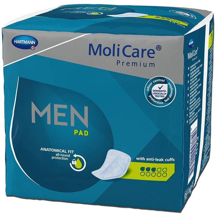 Molicare Premium MEN Pad 3 Tropfen 8x14 St Einlagen