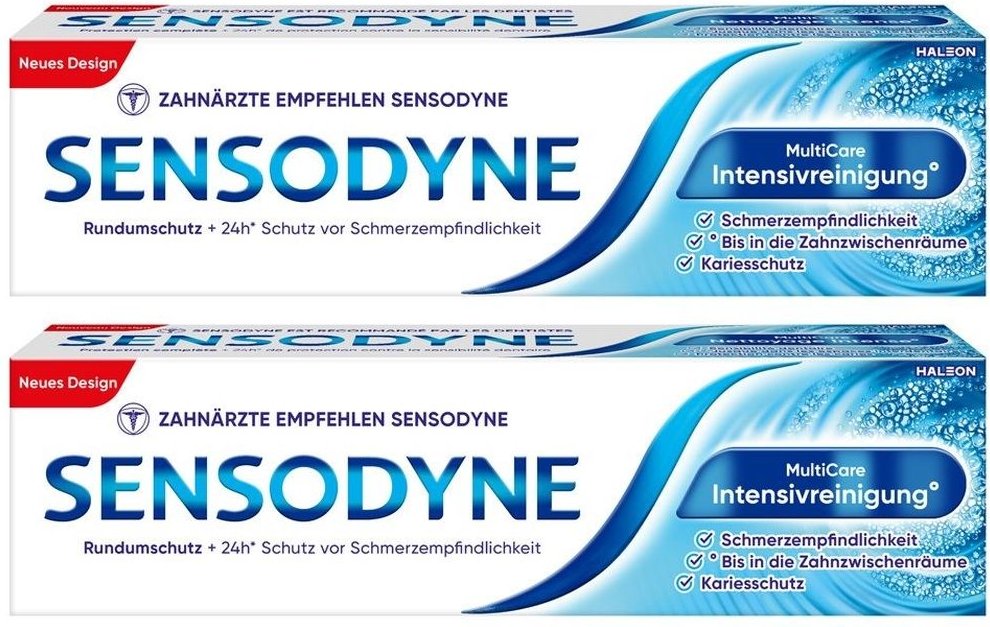 Sensodyne Intensivreinigun x2 2x75 ml Zahnpasta