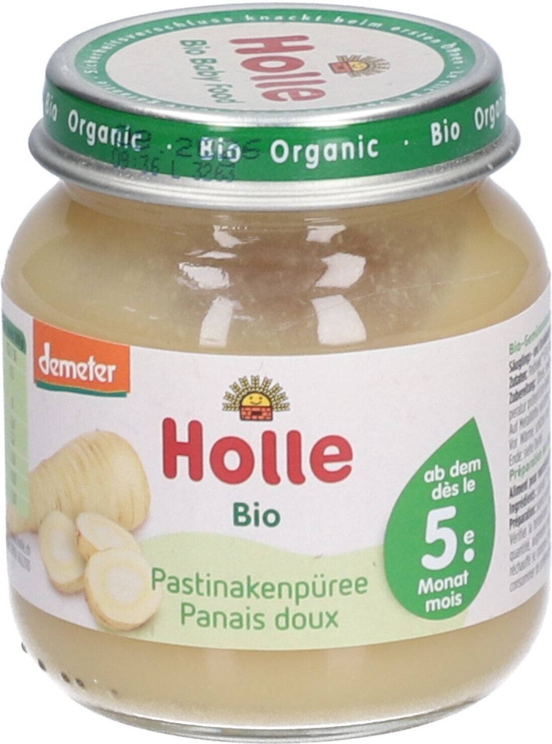 Holle Pastinakenpüree Bio, ab 5 Monaten x4 4x125 g