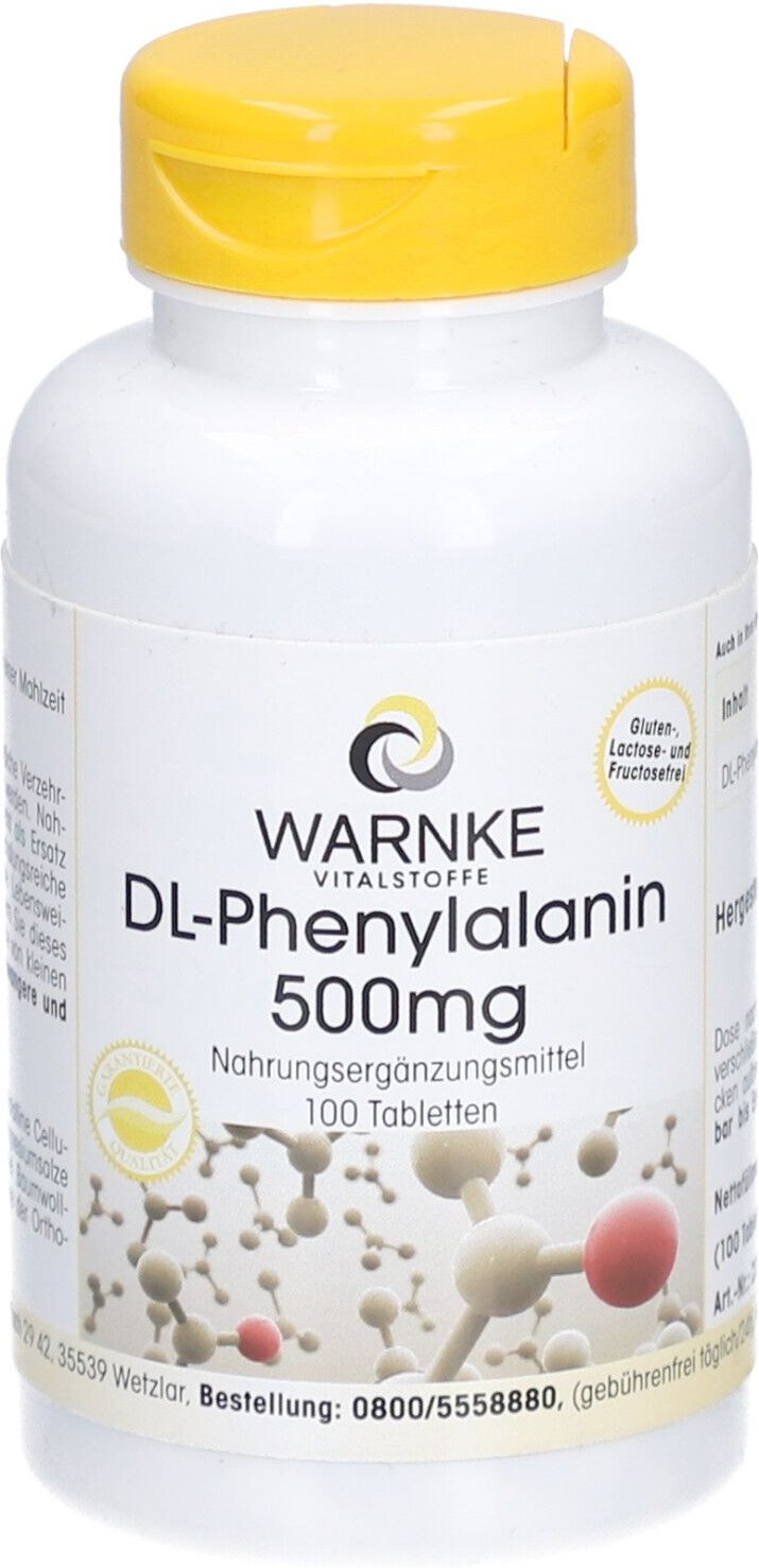 Dl-Phenylalanin 500 mg Tabletten 100 St