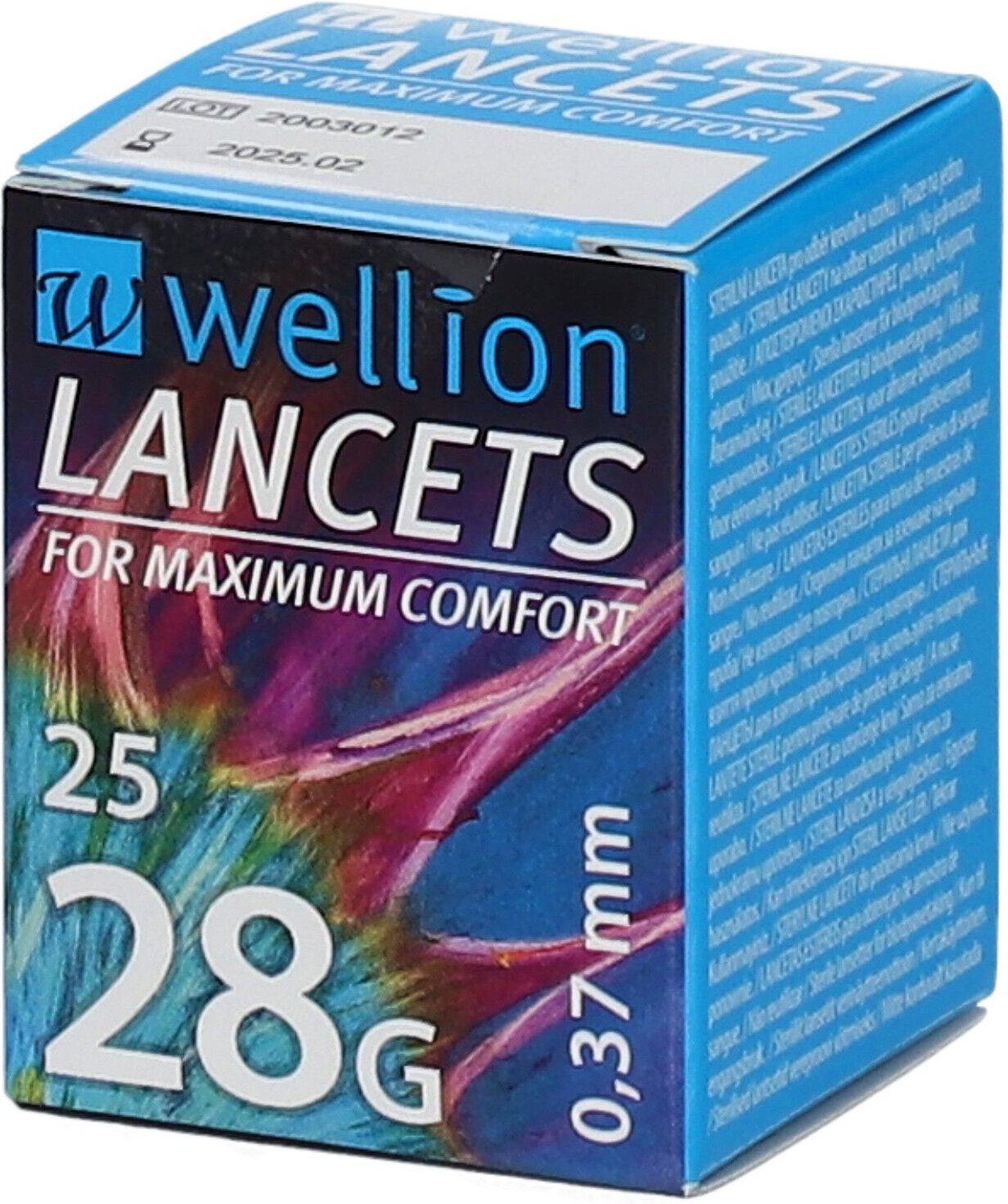 Wellion Lanzetten 28 G 0,37 mm 25 St