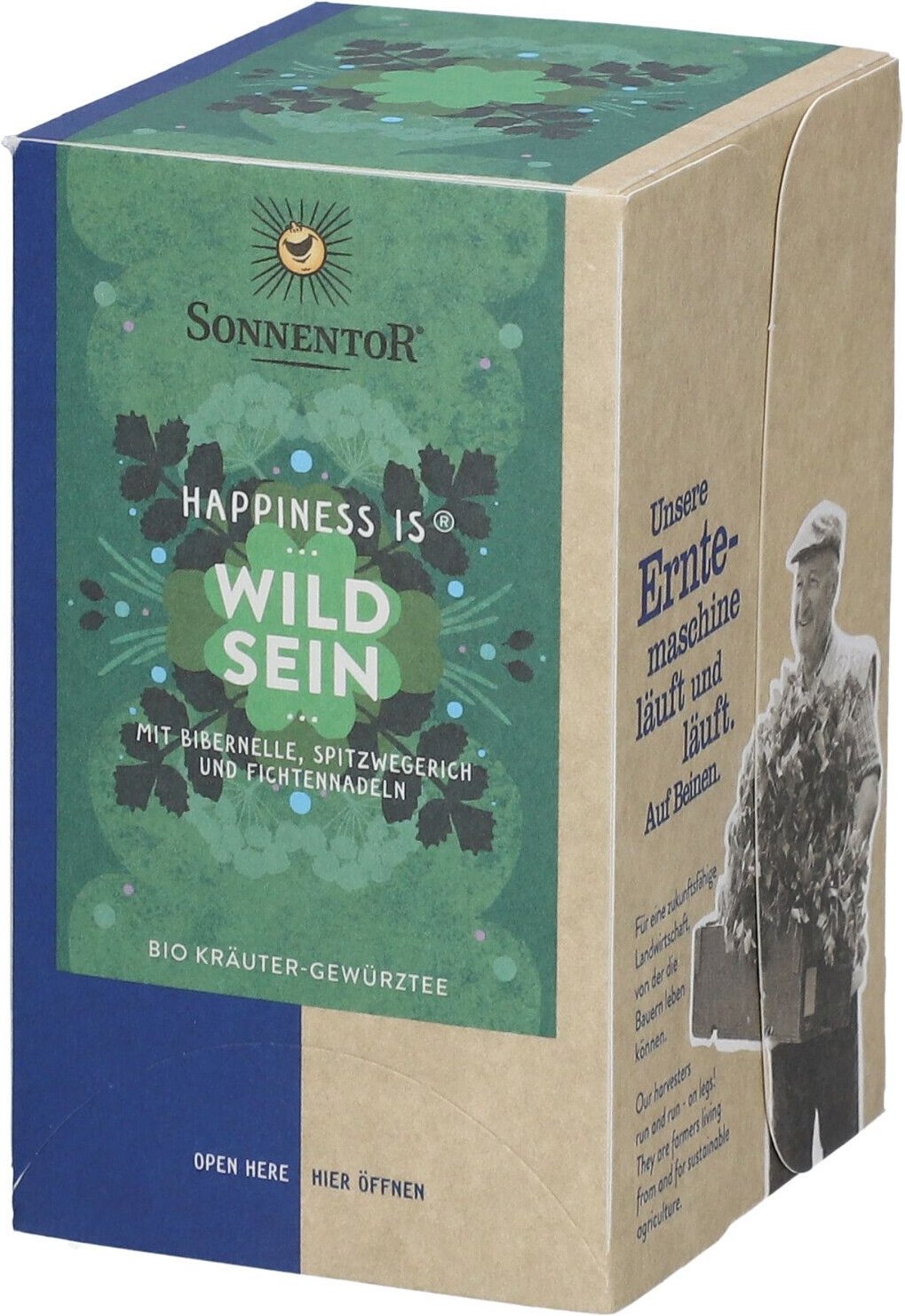 Sonnentor TEE Happiness Wild 18 St Filterbeutel