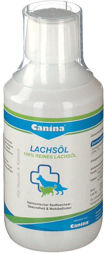 Lachsöl FÜR Hunde und Katzen 250 ml Öl