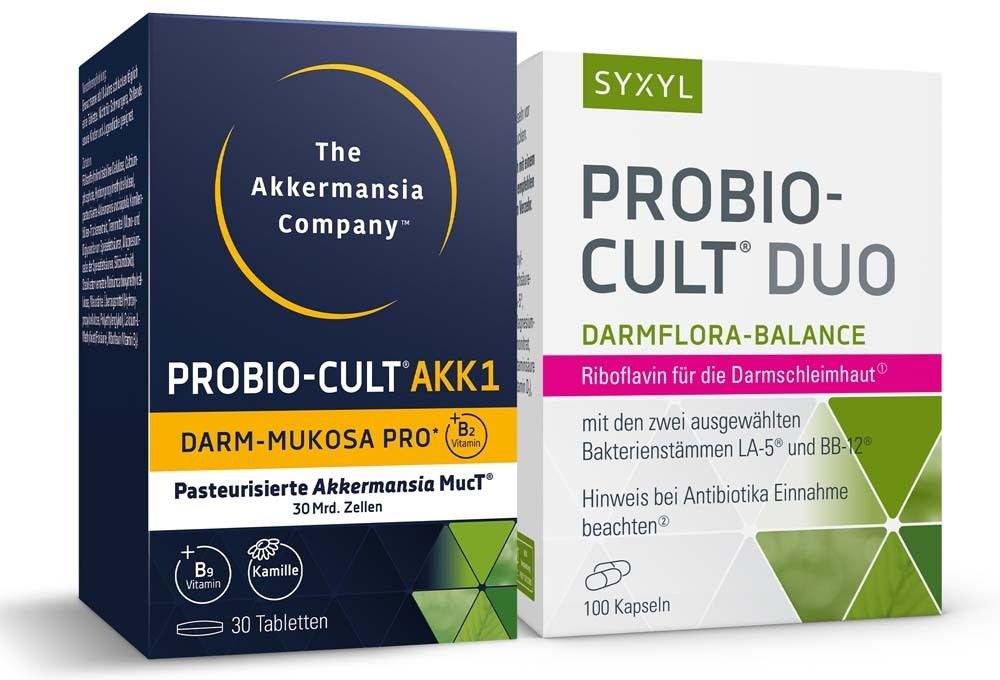 PROBIO-Cult Akk1 Akkermansia Syxyl Tabletten & Duo Kapseln 1 St Set