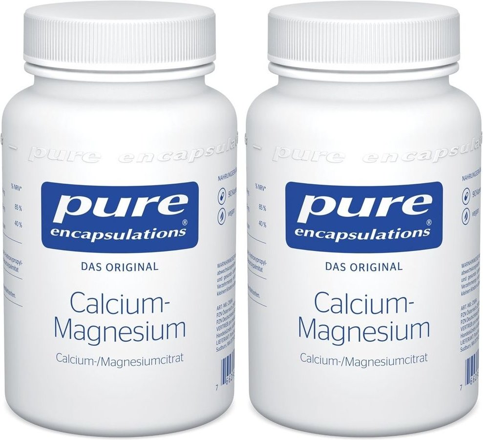 Pure Encapsulations Calcium Magnesium Citrat Kaps. 2x 2x90 St Kapseln