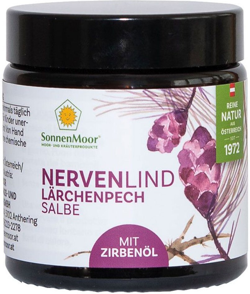 Lärchenpechsalbe Nervenlind mit Zirbenöl 90 g Salbe
