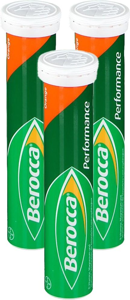 3x Berocca Performance Brausetabletten 3x15 St