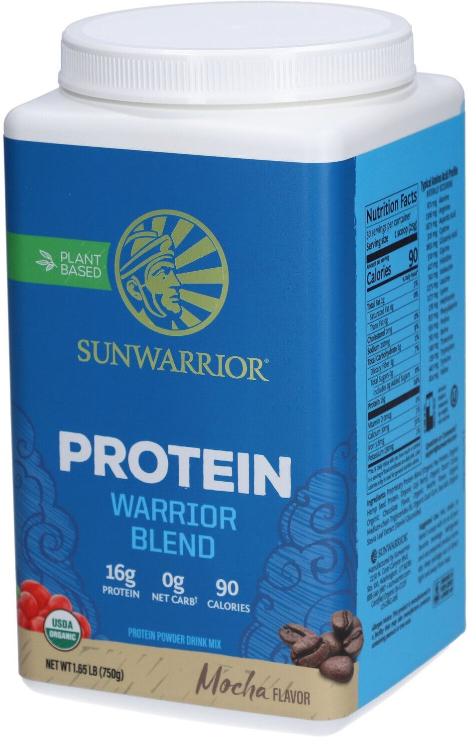 Warrior Blend Protein Mocha 750 g Pulver