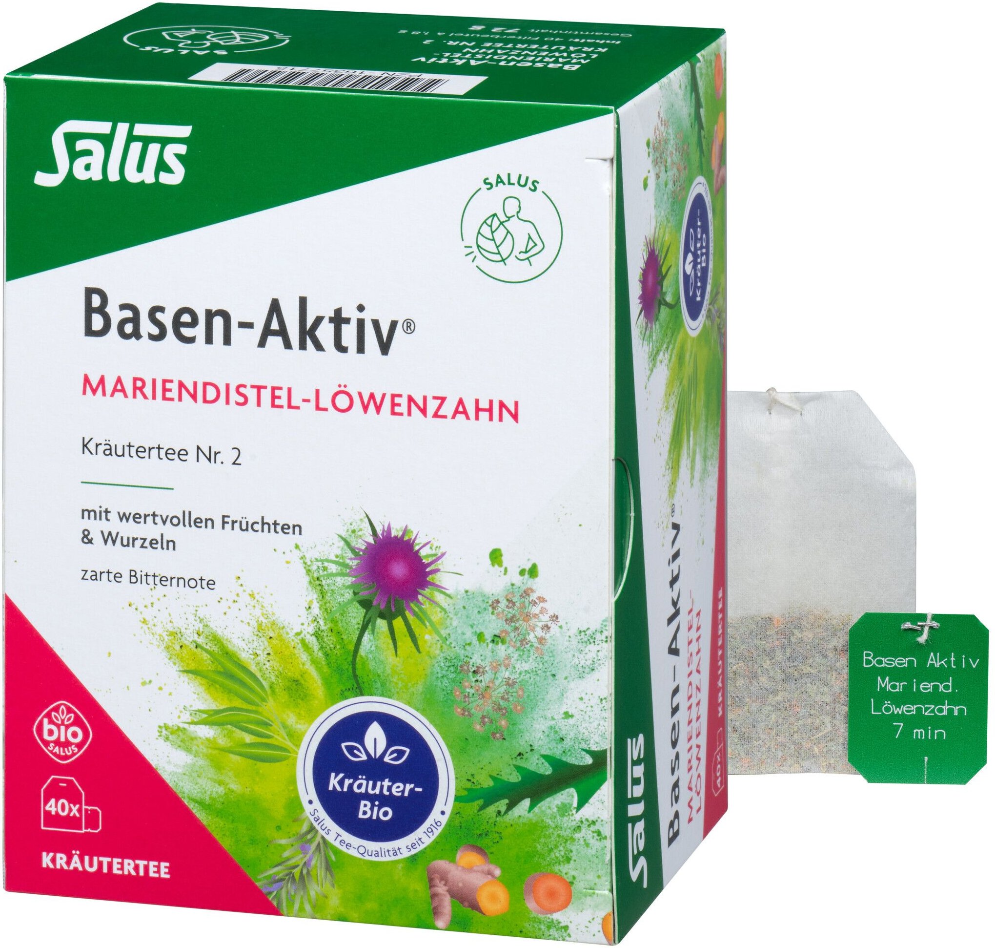 Thumbnail - Basen Aktiv Nr2Marien Loew Bio 40 St Filterbeutel