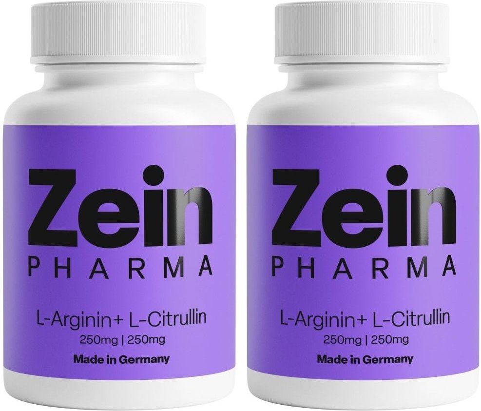 L-Arginin & L-Citrullin 500 mg Kapseln 2x 2x90 St