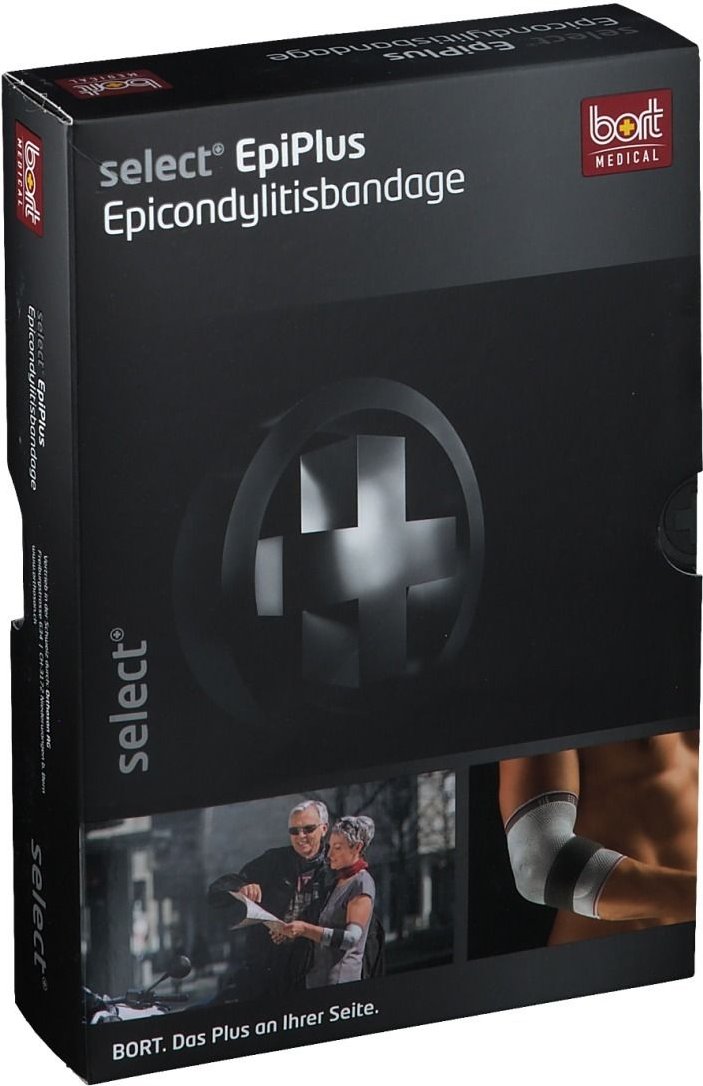 Bort Select EpiPlus Ellenbogenbandage XXL schwarz 1 St Bandage(s)