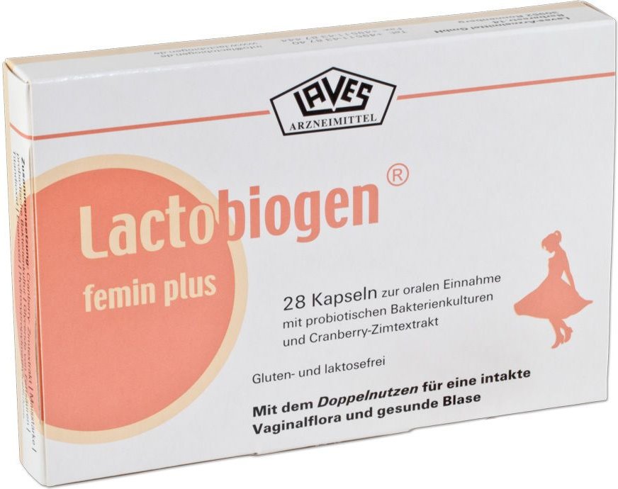 Lactobiogen femin plus Kapseln 28 St