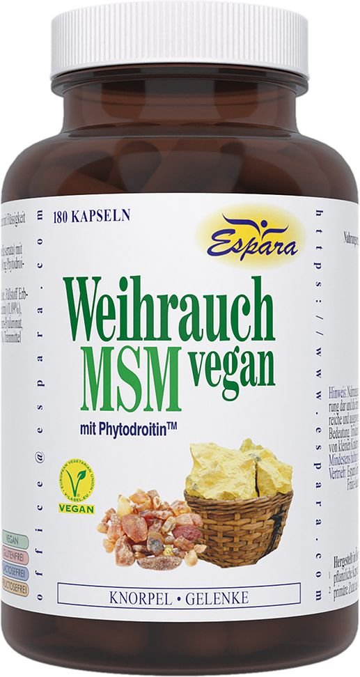 Thumbnail - Weihrauch MSM vegan Kapseln 180 St